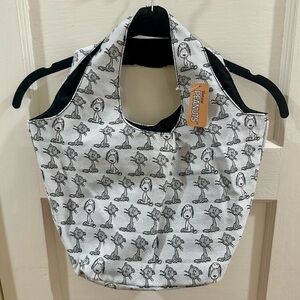 NWT Peanuts Snoopy & Faron Mini Tote Bag